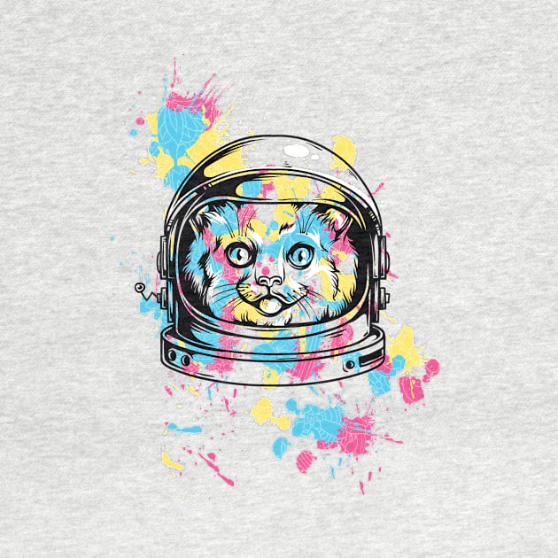 Astro Kitty by Mint Tees